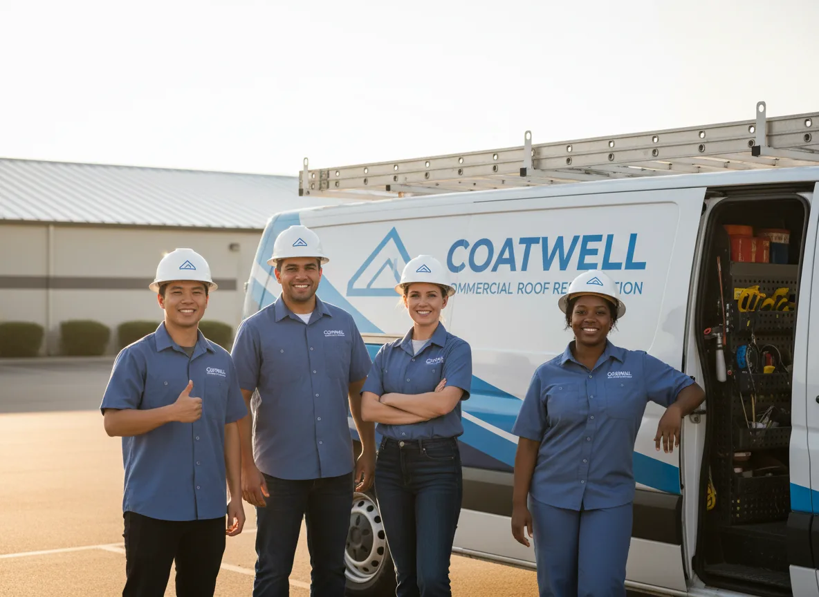 Commercial roof coating company in Valley, WA